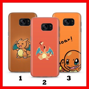 Charizard 3 Telefoon Case Cover Voor Samsung Galaxy S5 S6 S7 S8 S9 Edge PLus LtE NEO Modellen Stripfiguur Held van Ball Fight Hero