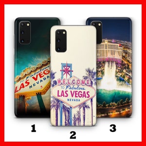 Las Vegas 3 housse de téléphone pour samsung Galaxy S20 S21 S22 S23 S24 FE S25 Plus Ultra États-Unis États-Unis Amérique Nevada État Sin City Gamble