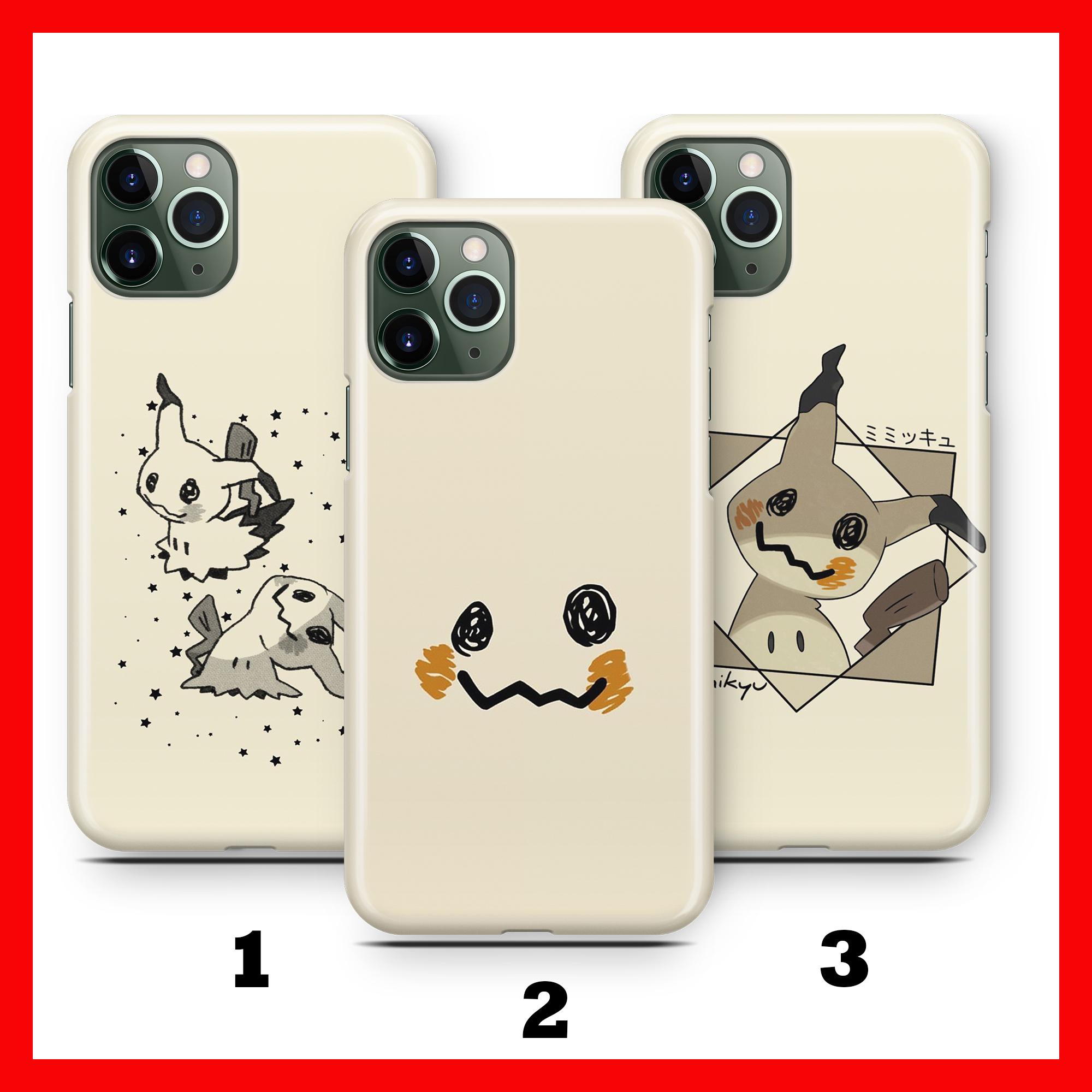 MiKiWUU iPhone11ProMax ケース Mimikyu 2 Phone Case Cover for Apple iPhone 11 12 13 14 15