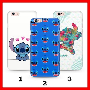 LiLO And STiTCH 2 Apple iPHONE 5 SE 2020 2022 6 7 8 Xs XR MaX PLuS Phone Case Cover inspire by Disney Cartoon Koala Alien Dog Funny Creature