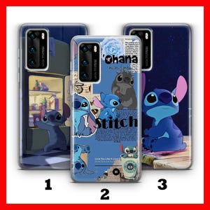 Funda para teléfono Stitch K6 para HUAWEi P9 P10 P20 P30 P40 LiTE PRO PLuS LG G5 G6 Modelos Personaje de dibujos animados de Disney Criatura alienígena Perro Panda