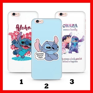 LiLO und STiTCH 1 Apple iPHONE 5 SE 2020 2022 6 7 8 Xs XR MaX PLUS Handyhülle inspiriert von Disney Cartoon Koala Alien Hund Lustiges Geschöpf