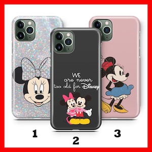 Custodia per telefono MiNNIE MOUSE 1 per Apple iPHONE 11 12 13 14 15 16 Plus PRO MiNI MAX Disney Cartoon Castle Micky Mouse Classic Mice