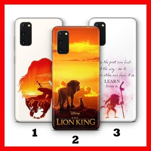LiON KiNG 1 Phone Case Cover For Samsung Galaxy S20 S21 S22 S23 S24 FE S25 Plus Ultra Disney Cartoon Simba Timon Pumba Scar Zazoo Mufasa
