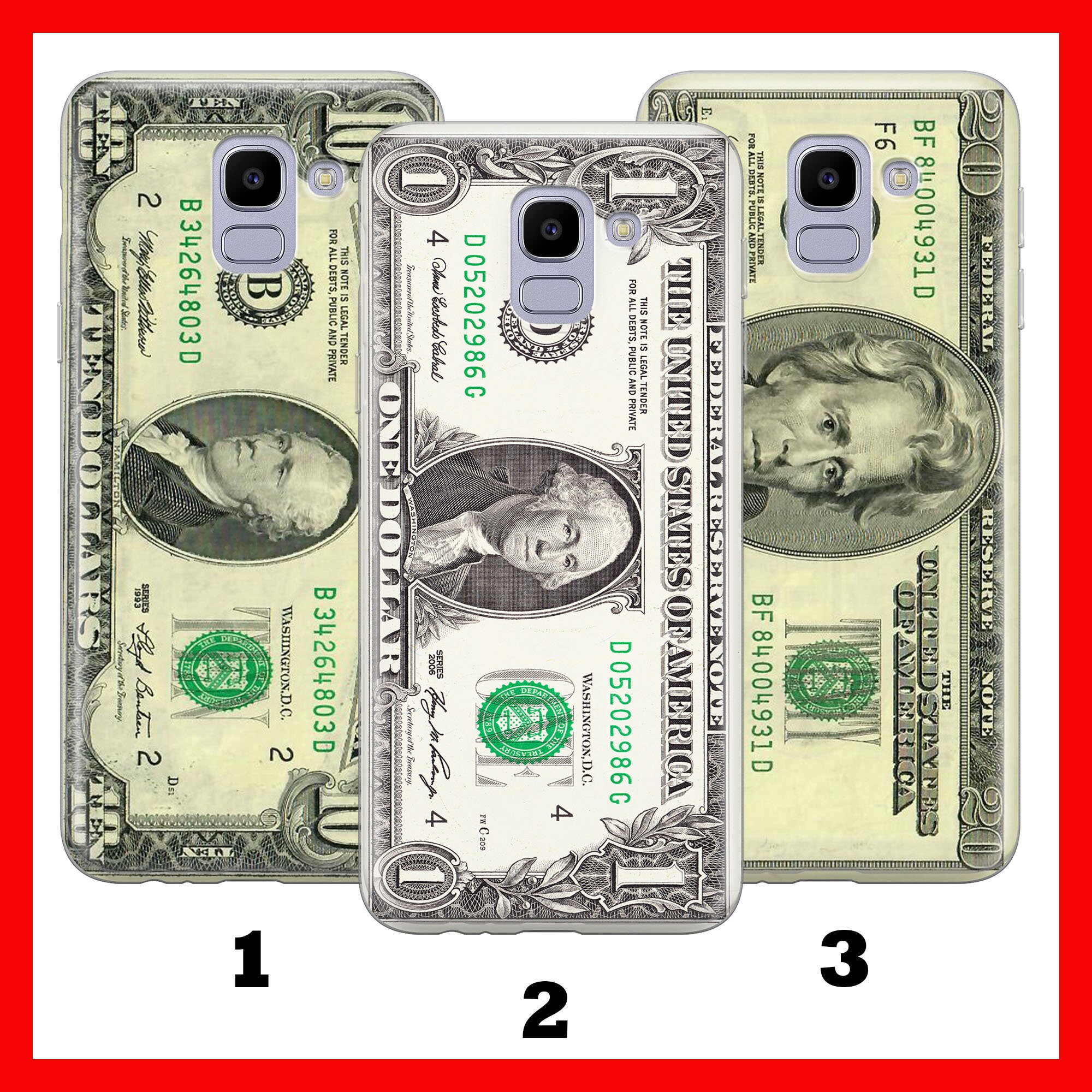 MONEY Phone Case Cover for SAMSUNG Galaxy A3 A5 A6 A7 A8 J3 J5