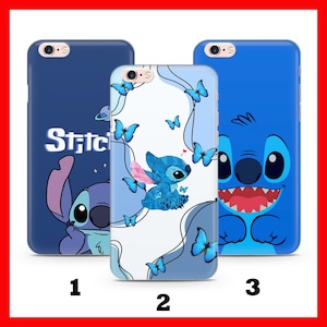 Funda de teléfono Stitch K9 para Apple iPhone 5 SE 2020 2022 6 7 8 Xs XR MaX PLuS Modelos Personaje de dibujos animados de Disney Criatura alienígena Perro Panda