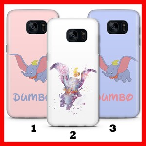 Custodia per telefono DUMBO 1 per Samsung Galaxy S5 S6 S7 S8 S9 EdGE PLuS LtE NEO Disney Cartoon Castle Big Ear Elephant From Circus Cute