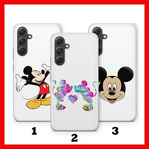 Custodia per telefono Mickey Mouse 6 per Samsung A13 A14 A15 A16 A25 A26 A33 A34 A35 A36 A53 A54 A55 A56 A72 A73 + altri modelli Disney Minnie