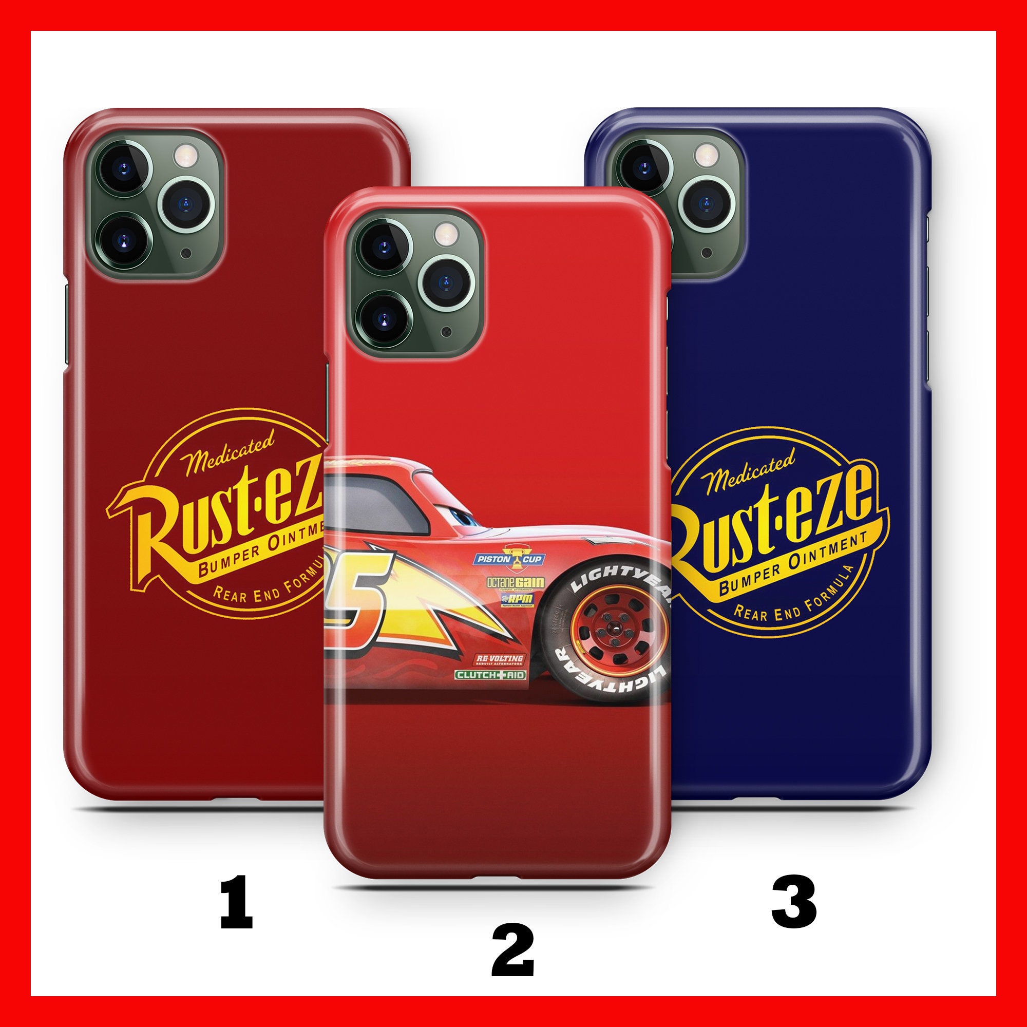 Lightning Mcqueen iPhone 16 Case - Etsy