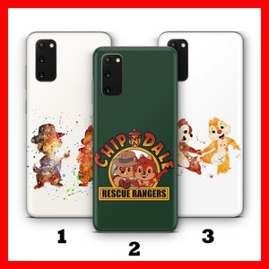 Custodia per telefono "Chip and DALE 1" per Samsung Galaxy S20 S21 S22 S23 S24 FE S25 Plus Ultra Disney Due Chipmunks The Rescue Rangers Team