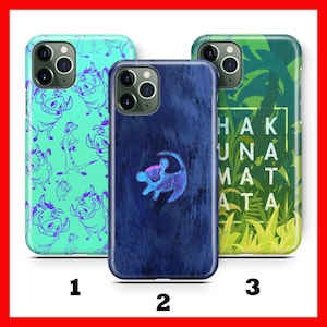 LiON KiNG 8 Phone Case Cover For Apple iPHONE 11 12 13 14 15 16 Plus PRO MiNI MAX Disney Cartoon Simba Timon Pumba Scar Zazoo Mufasa