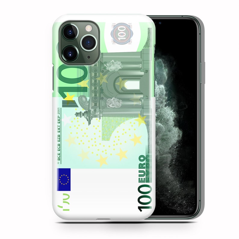 MONEY 2 Apple iPhone 11 12 13 14 15 Plus PRO MiNI MAX Phone Case Cover EuR Euro Bill 100 200 500 Cash Europe Rich Present Men Women Power 1