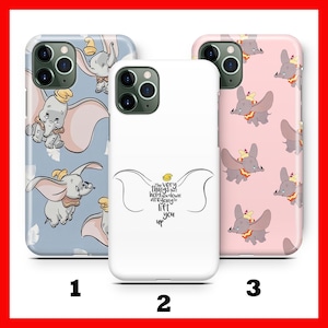 Custodia per telefono DUMBO 3 per Apple iPHONE 11 12 13 14 15 16 Plus PRO MiNI MAX Disney Cartoon Castle Big Ear Elephant From Circus Cute