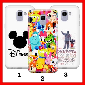 Custodia per telefono DISNEYLAND 5 per Samsung Galaxy A3 A5 A6 A7 A8 J3 J5 J6 J7 Disney Cartoon Castle Wonderland Happy Place Theme Park