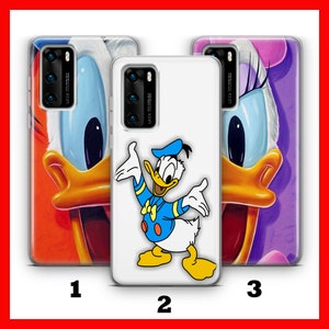 DONALD DuCK 4 HUAWEi P9 P10 P20 P30 P40 LiTE PRO PLuS LG G5 G6 Custodia per telefono ispirata al castello dei cartoni animati Disney Paperina Topolino