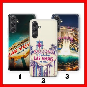 Las Vegas 3 housse de téléphone pour samsung A13 A14 A15 A16 A25 A26 A33 A34 A35 A36 A53 A54 A55 A56 A72 A73 + d'autres modèles États-Unis Nevada Sin City