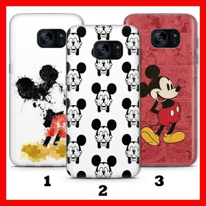 Custodia per telefono Mickey Mouse 1 per Samsung Galaxy S5 S6 S7 S8 S9 EdGE PLUS LtE NEO Disney Cartoon Castle Minnie Mouse Classic Mice