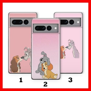 Lady And The Tramp 3 Phone Case For Google Pixel 6 6A 7 7A 8 8A 9 9A Pro XL Models Disney Cartoon Dog Dogs Cute Love Story