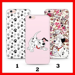 101 DALMATiANS 2 APPLE iPHONE 5 SE 2020 2022 6 7 8 Xs XR MaX PLus Phone Case Cover geïnspireerd op Disney Cartoon Dogs Spots Paws Cruella de Vil