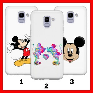 Custodia per telefono Mickey Mouse 6 per Samsung Galaxy A3 A5 A6 A7 A8 J3 J5 J6 J7 Disney Cartoon Castle Minnie Mouse Classic Mice