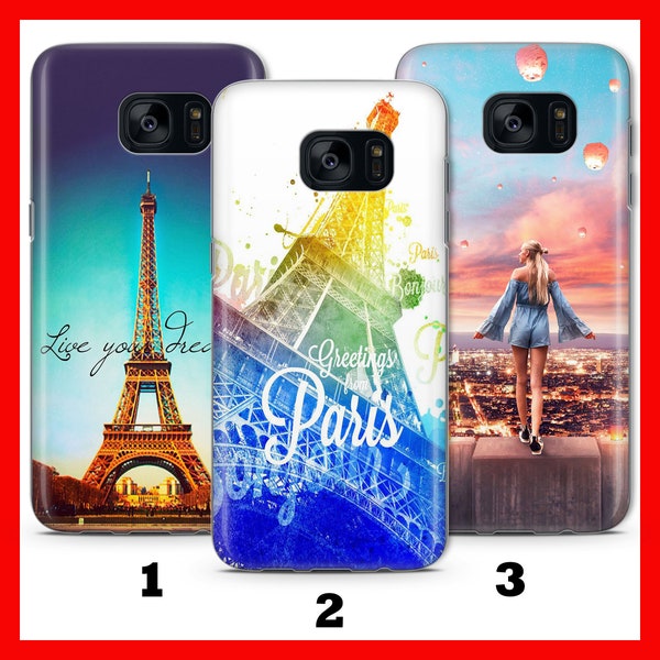 PARiS 1 Phone Case Cover For Samsung Galaxy S5 S6 S7 S8 S9 EdGE PLuS LtE NEO France Paris City Of Love Romance Eiffel Tower French Amore