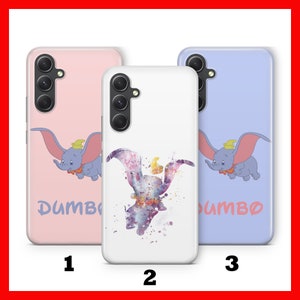 Custodia per telefono DUMBO 1 per Samsung A13 A14 A15 A16 A25 A26 A33 A34 A35 A36 A53 A54 A55 A56 A72 A73 + altri modelli Disney Cartoon Elephant