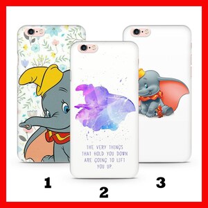 DUMBO 2 Apple iPHONE 5 SE 2020 2022 6 7 8 Xs XR MaX PLuS Custodia per telefono ispirata al cartone animato Disney Castello Orecchie grandi Elefante Circo Carino