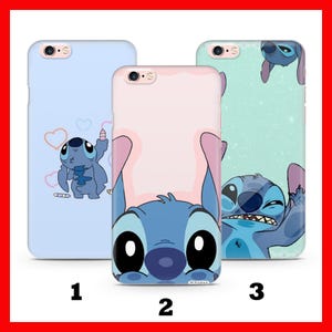 Stitch K8 Telefoon Case Cover Voor Apple Iphone 5 Se 2020 2022 6 7 8 Xs Xr MaX Plus Modellen Disney Stripfiguur Alien Creature Hond Panda