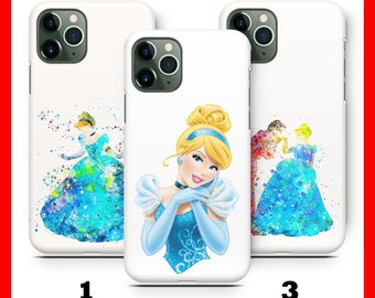 CINDERELLA 2 Phone Case For Apple iPhone 11 12 13 14 15 16 e 17 Air PRO Plus Mini Max Disney Princess Ella Ball Glass Slipper Evil Stepmom