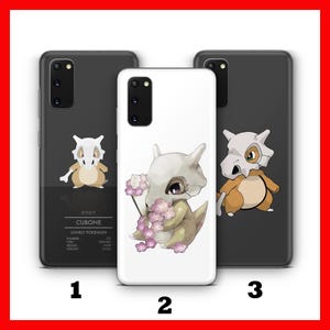 Cubone 2 Telefoon Case Cover Voor Samsung Galaxy S20 S21 S22 S23 S24 FE S25 Plus Ultra Modellen Stripfiguur uit Ball Fight Hero
