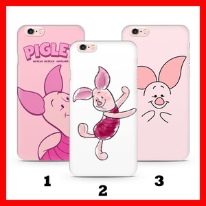 Funda para teléfono PiGLET 2 Apple iPhone 5 SE 2020 2022 6 7 8 Xs XR MaX PLuS inspirada en la caricatura de Disney Winnie The Pooh Tigger Piggy Pig Oink