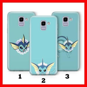 Vaporeon 2 Phone Case Cover For Samsung Galaxy A3 A5 A6 A7 A8 J3 J5 J6 J7 Models  Cartoon Character Hero From Ball Fight Figure Hero