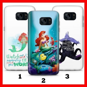 LITTLE MERMAiD 3 Telefoon Case Cover Voor Samsung Galaxy S5 S6 S7 S8 S9 Edge PLus LtE NEO Disney Cartoon Sea World Under Sea Sebastian