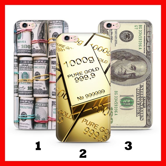 MONEY 1 Apple iPhone 5 SE 2020 2022 6 7 8 Xs Xr Max Plus Phone Case Cover  USD Dollar Bill Roll Cash America Rich Gold Golden Brick Present - Etsy