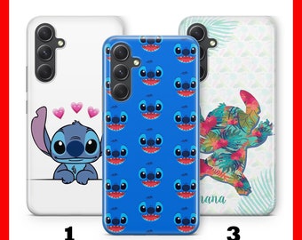 LiLO And STiTCH 2 Phone Case Cover For Samsung A14 A15 A16 A17 A25 A26 A33 A34 A35 A36 A53 A54 A55 A56 A72 A73 + More Models Disney Alien