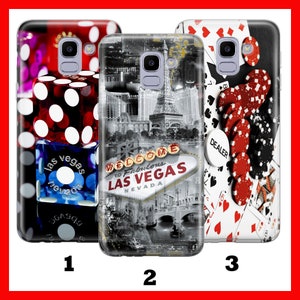 Las Vegas 2 Telefoon Case Cover Voor Samsung Galaxy A3 A5 A6 A7 A8 J3 J5 J6 J7 VS Verenigde Staten Nevada State Sin City Gokken