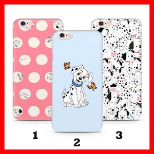 101 DALMATiANS 1 APPLE iPHONE 5 SE 2020 2022 6 7 8 Xs XR MaX PLus Phone Case Cover geïnspireerd op Disney Cartoon Dogs Spots Paws Cruella de Vil