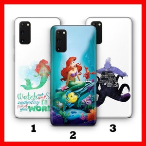 LITTLE MERMAiD 3 Telefoon Case Cover Voor Samsung Galaxy S20 S21 S22 S23 S24 FE S25 Plus Ultra Disney Cartoon Sea World Under Sea Sebastian