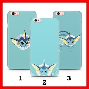 Vaporeon 2 Telefoon Case Cover Voor Apple iPHONE 5 SE 2020 2022 6 7 8 Xs XR MaX PLus Modellen stripfiguur held uit Ball Fight Hero