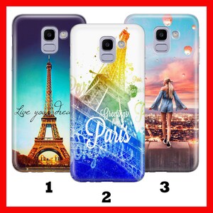 Etui na telefon PARIS 1 do Samsung Galaxy A3 A5 A6 A7 A8 J3 J5 J6 J7 Francja Paryż Miasto Miłości Romans Wieża Eiffla Francuska Miłość Luwr