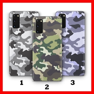CAMO 3 CAMOuFLAGE Phone Case Cover For Samsung Galaxy S20 S21 S22 S23 S24 FE S25 Plus Ultra Military Theme Stealth Style Army Forces Colours
