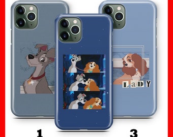 Dame und der Vampir 6 Telefon Fall für Apple iPhone 11 12 13 14 15 16 e 17 Air PRO Plus Mini Max Disney Cartoon Hund Hunde Cute Love Story