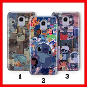 Obudowa telefonu Stitch K5 do modeli Samsung Galaxy A3 A5 A6 A7 A8 J3 J5 J6 J7 Postać z kreskówki Disneya Obcy stwór Pies Panda Przyjaciel
