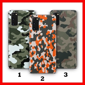 CAMO 4 CAMOuFLAGE Phone Case Cover For Samsung Galaxy S20 S21 S22 S23 S24 FE S25 Plus Ultra Military Theme Stealth Style Army Forces Colours