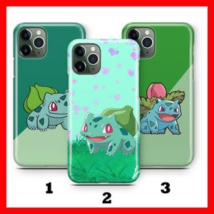 Bisasam 2 Telefon Fall Abdeckung für Apple iPHONE 11 12 13 14 15 16 Plus PRO Mini MAX Cartoon Charact Held Ball Kampffigur Held Tier