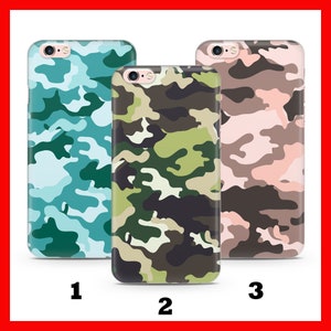 CAMO 1 CAMOuFLAGE Apple iPHONE 5 SE 2020 2022 6 7 8 Xs XR MaX PLuS Phone Case Cover Military Theme Stealth Style Spots Army Forces Colours