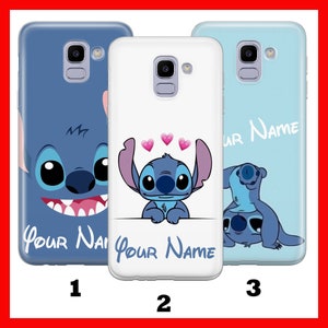 LiLO And STiTCH PERSONALiSED 1 Phone Case Cover For Samsung Galaxy A3 A5 A6 A7 A8 J3 J5 J6 J7 Disney Cartoon With Your Name Or Text