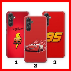 Cars 4 Phone Case Cover For Samsung A13 A14 A15 A16 A25 A26 A33 A34 A35 A36 A53 A54 A55 A56 A72 A73 + More Models Disney Cartoon Lightning