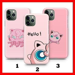Jigglypuff 3 Phone Case Cover For Apple iPHONE 11 12 13 14 15 16 Plus PRO MiNI MAX Cartoon Character Hero From Ball Fight Figure Animal