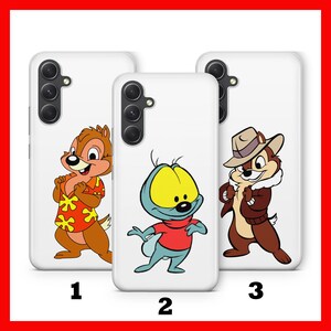 Custodia per telefono "Chip and DALE 2" per Samsung A13 A14 A15 A16 A25 A26 A33 A34 A35 A36 A53 A54 A55 A56 A72 A73 + altri modelli Disney Chipmunks